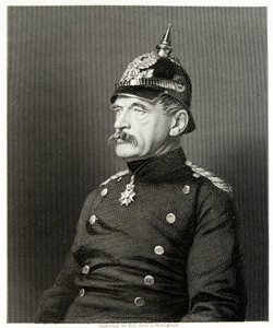 Albrecht von Roon (gravür) by (after) English photographer