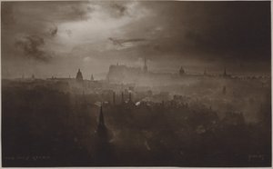 Auld Reekie (s/b fotoğraf) by (after) English photographer