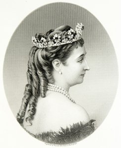 Eugenie (gravür) by (after) English photographer