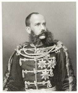 Francis Joseph (gravür) by (after) English photographer