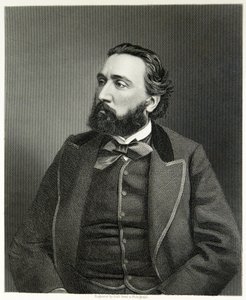 Léon Gambetta (gravür) by (after) English photographer