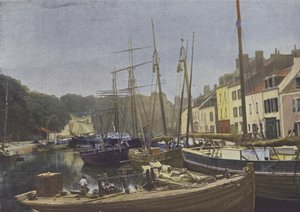 Belle-Ile-en-Mer, Port de Palais (renkli fotoğraf)
