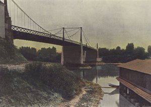 Chalonnes-sur-Loire (renkli fotoğraf) by (after) French Photographer