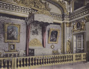 Chambre de Louis XIV, Louis XIV Yatak Odası (renkli fotoğraf) by (after) French Photographer