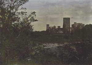 Chateaubrun (renkli fotoğraf) by (after) French Photographer