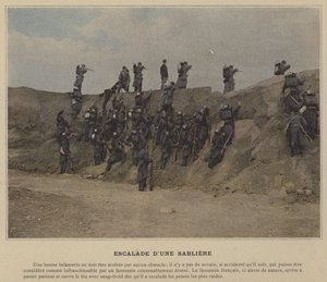 Sabliere Tırmanışı (renkli fotoğraf) by (after) French Photographer