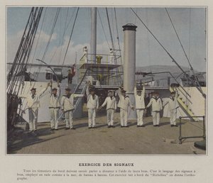 Sinyal alıştırması (renkli fotoğraf) by (after) French Photographer