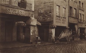 Halles Sütunlarından bir parça (s/b fotoğraf) by (after) French Photographer