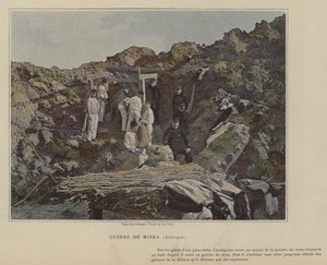 Mayın Savaşı, Saldırı (renkli fotoğraf) by (after) French Photographer
