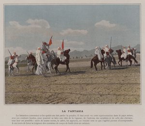 La Fantasia (renkli fotoğraf) by (after) French Photographer