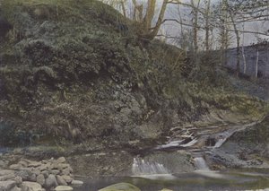La Vallee de la Cere, Vic-sur-Cere yakınında (renkli fotoğraf) by (after) French Photographer