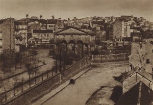Clichy bariyeri (s / b fotoğraf) by (after) French Photographer