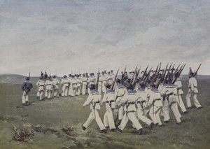 The Landing Company (renkli fotoğraf) by (after) French Photographer