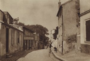 Rue Saint-Vincent (s/b fotoğraf) by (after) French Photographer