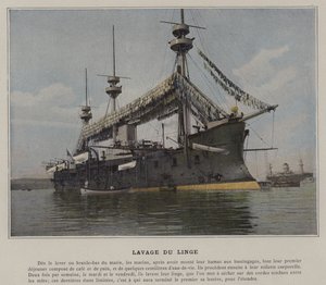 Çamaşırhane (renkli fotoğraf) by (after) French Photographer
