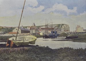 Le Treport (renkli fotoğraf) by (after) French Photographer