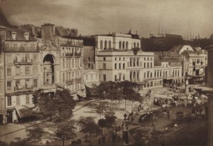 "Boulevard du Crime" tiyatroları (s/b fotoğraf)