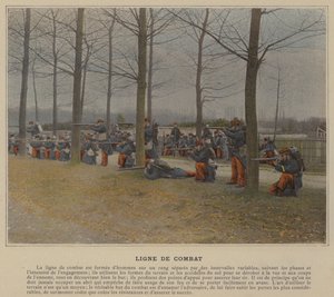Savaş Hattı (renkli fotoğraf) by (after) French Photographer