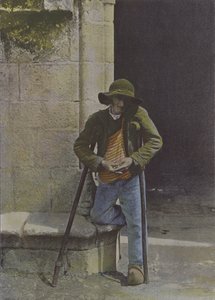Breton dilenci (renkli fotoğraf) by (after) French Photographer