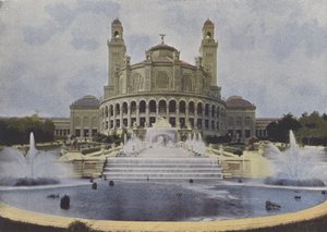 Paris, Le Trocadero (renkli fotoğraf) by (after) French Photographer