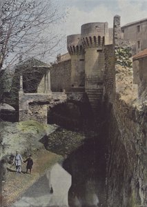 Pernes, Chateau (renkli fotoğraf) by (after) French Photographer