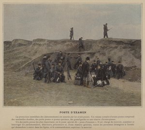 Sınav İstasyonu (renkli fotoğraf) by (after) French Photographer