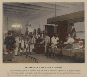 Detay İnceleme Hazırlıkları (renkli fotoğraf) by (after) French Photographer