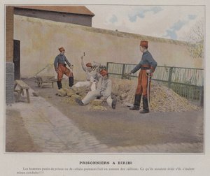 Mahkumlar ve Biribi (renkli fotoğraf) by (after) French Photographer