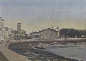 Saint-Jean de Luz (renkli fotoğraf) by (after) French Photographer