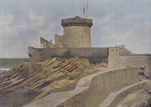 Saint-Jean de Luz, Socoa Kulesi (renkli fotoğraf) by (after) French Photographer