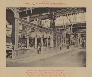 Büyük Britanya Sergisinin Büyük Salonu (s/b fotoğraf) by (after) French Photographer