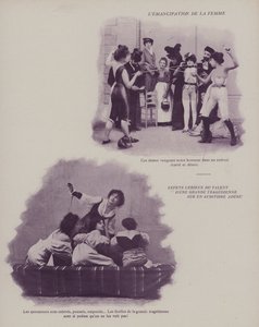 Kadının kurtuluşu (s/b fotoğraf) by (after) French Photographer