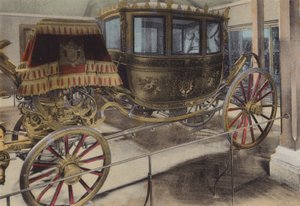 Voiture du Mariage de Napoleon III, Napolyon III Düğün Arabası (renkli fotoğraf) by (after) French Photographer