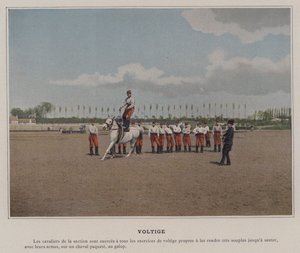 Voltige (renkli fotoğraf) by (after) French Photographer