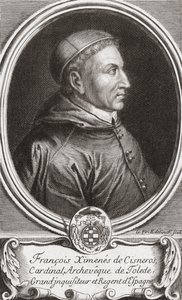 Francisco Jiménez de Cisneros. Vesika by (after) French School