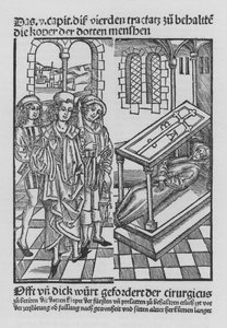 Sirurgia Kitabı, Hieronymus Brunschwig (lito) by (after) German School