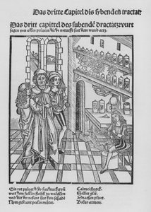 Sirurgia Kitabı, Hieronymus Brunschwig (lito) by (after) German School