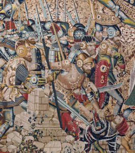 Truva Savaşı: Truva'nın Yıkımı, c.1470 (duvar halısı)