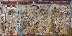 Truva Savaşı: Helen Tecavüzü, c.1470 (duvar halısı)