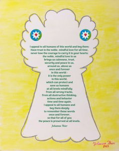 Bu Dünyada Barış İçin Kurtarıcı Melek by Johanna Thier