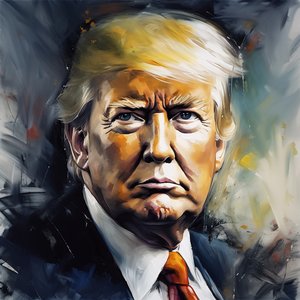 Donald trump tablosu, büyük poster sanat baskıları, modern duvar dekor fikirleri by F. Abderrahim