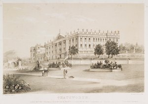 Chatsworth Evi, Derbyshire, 1839 by 4th Earl of Morton James Douglas