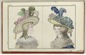 Kabine des Modları veya Yeni Modlar, 1 Ağustos 1786, pl. III