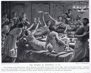 Sertorius 72BC cinayeti by A.C. Weatherstone