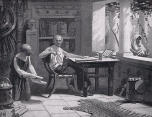 Ksenophon tarihini dikte ediyor, 'Hutchinson's History of the Nations'dan bir örnek, 1915