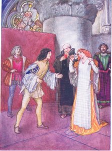 Maskesini çıkaran bilinmeyen bayanın, Shakespeare pub