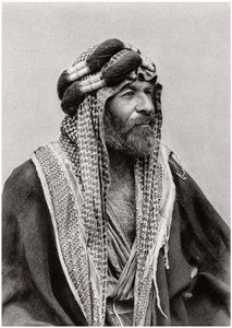 Bir Arap şeyhi, Irak, 1925