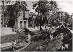 Serai Deresi, Basra, Irak, 1925 by A. Kerim
