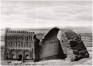 Havadan Tak-i Kisra, Ctesiphon, Irak, 1925