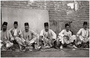 Türk sarraflar, Bağdat, Irak, 1925 by A. Kerim